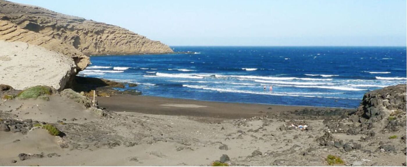 Playa La Pelada, en Granadilla de Abona.