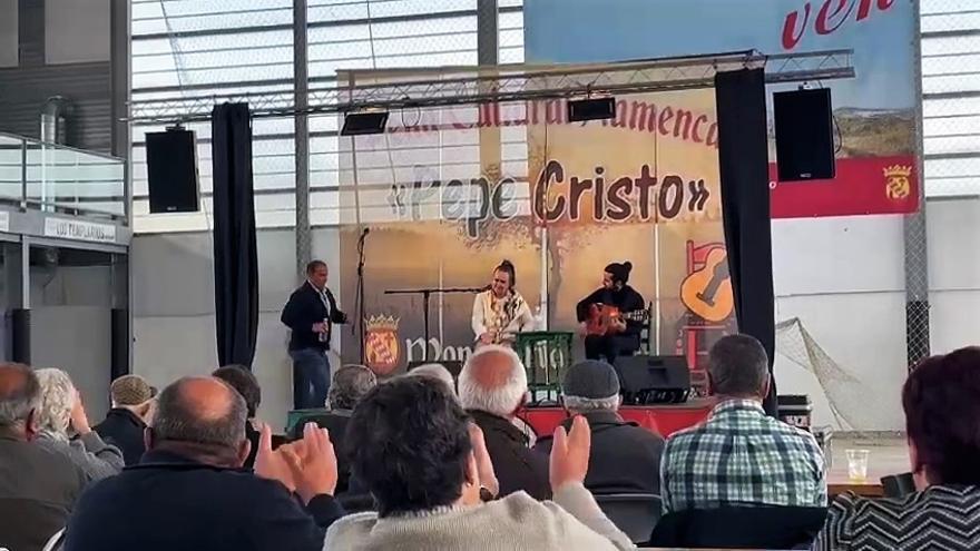 Ambiente en el Pabellón de Cristal durante la ‘Caldereta Flamenca’