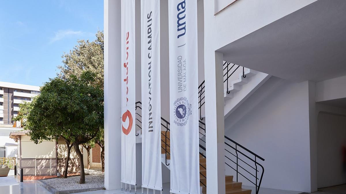El campus Vodafone Innovation Hub, en Martiricos, está desarrollado por la multinacional británica junto a la UMA.