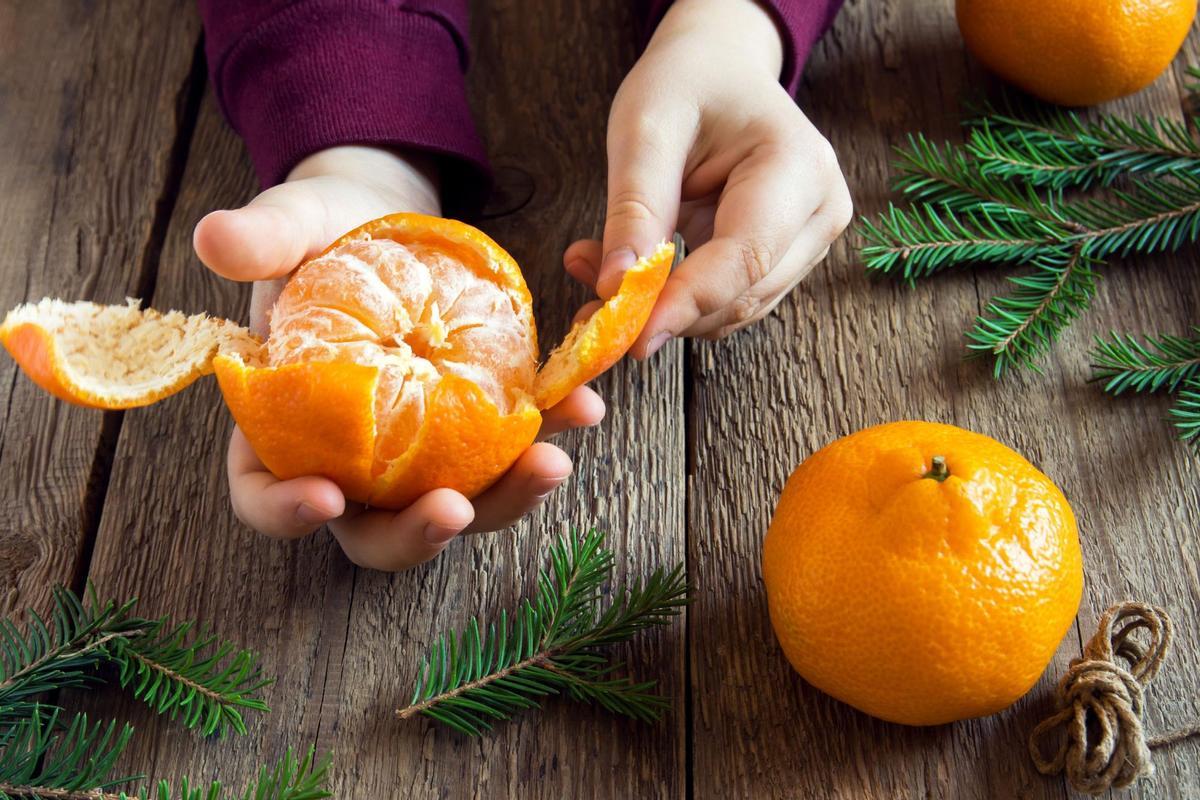 Las mandarinas, una de las frutas más clásicas para picotear en casa o en el trabajo.