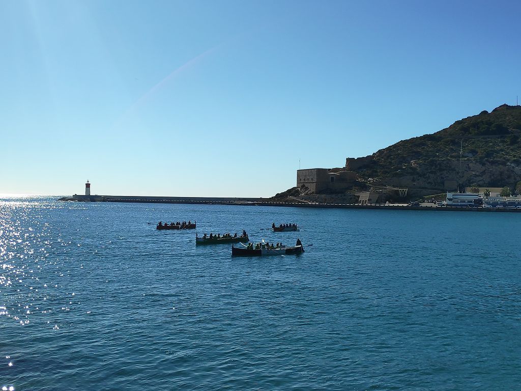 Liga de Remo Llaut en Cartagena