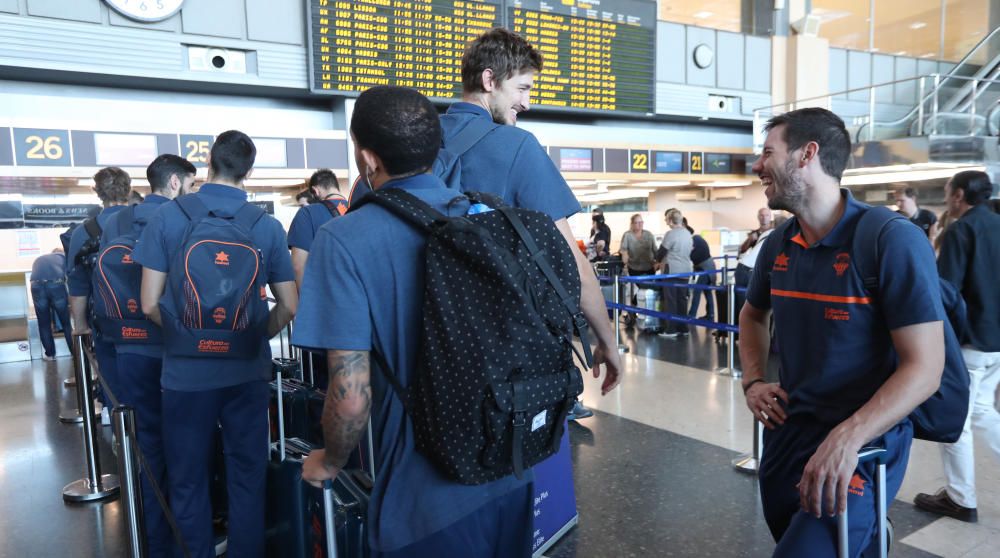 Viaje del Valencia Basket a Moscú