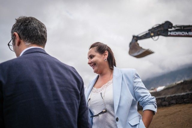 Inauguración carretera que atraviesa las coladas de La Palma "La puerta del futuro"