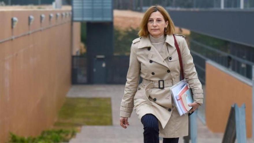 Carme Forcadell sale de la cárcel para hacer voluntariado y cuidar a su madre