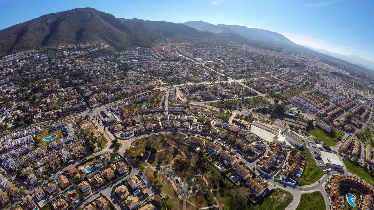 Vista aérea de Alhaurín de la Torre