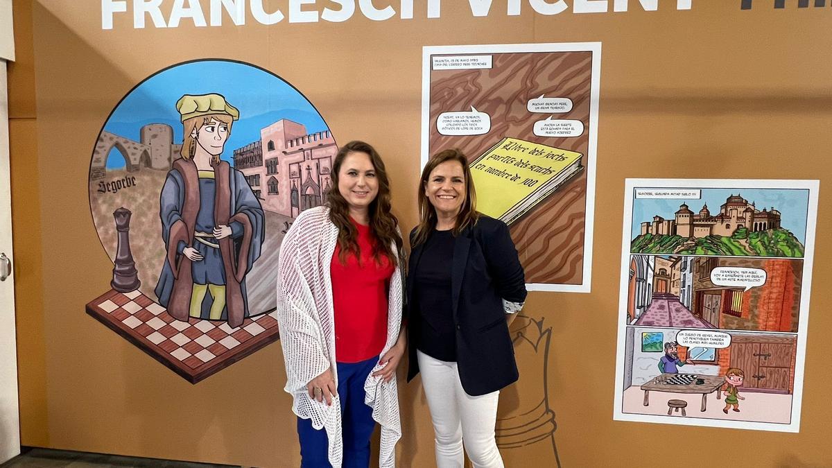 Judit Polgar y Pilar Bernabé en La Petxina