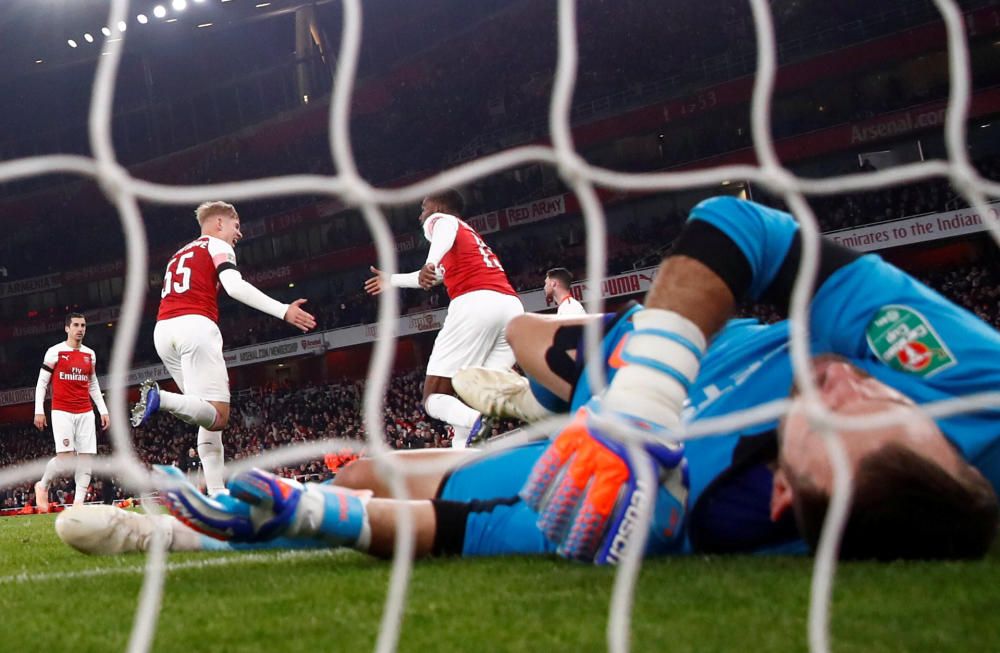 Carabao Cup Fourth Round - Arsenal v Blackpool