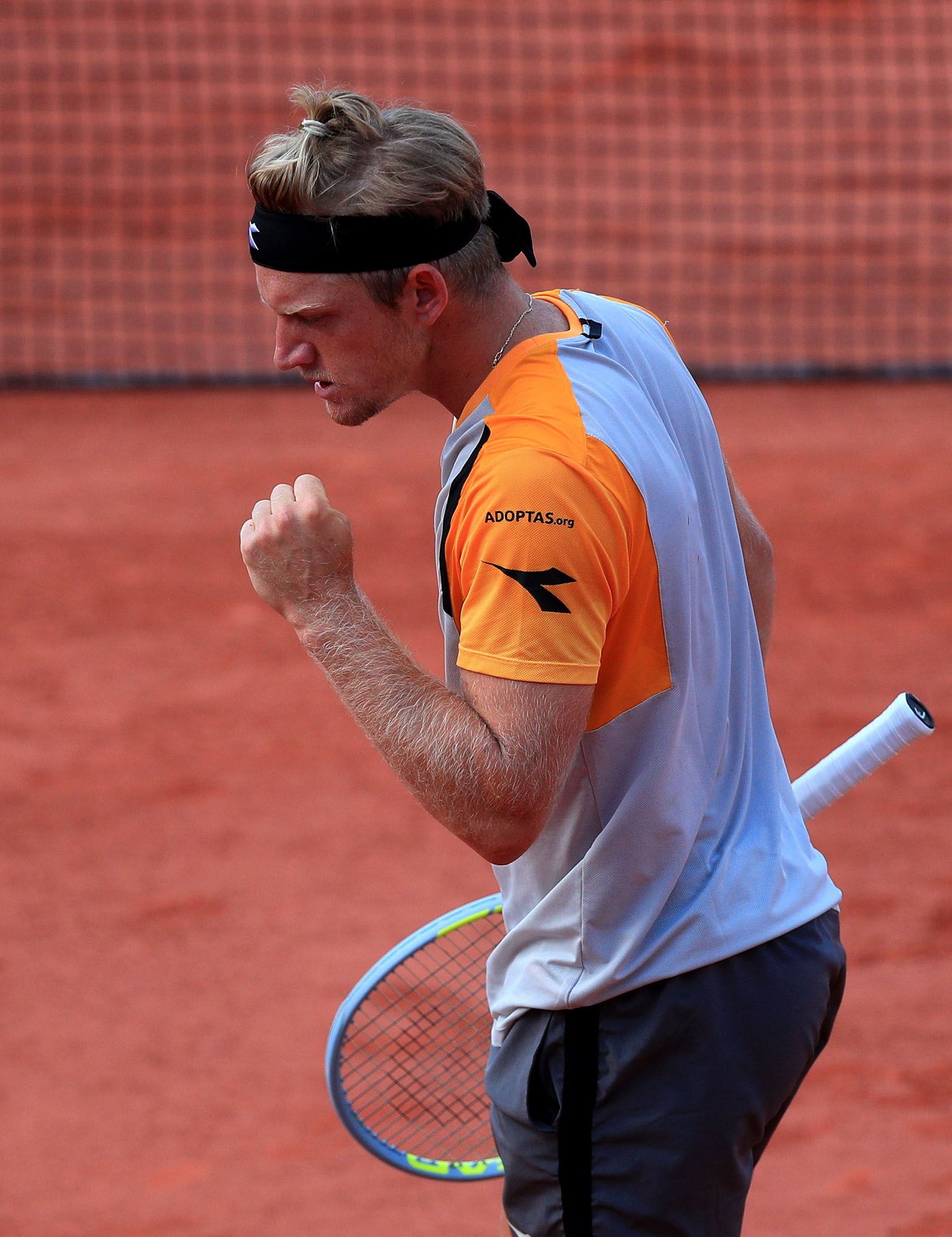 Las imágenes de los octavos de final de Roland Garros entre Alejandro Davidovich y Federico Delbonis