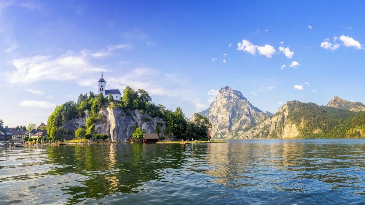 Lago Traunsee, Austria