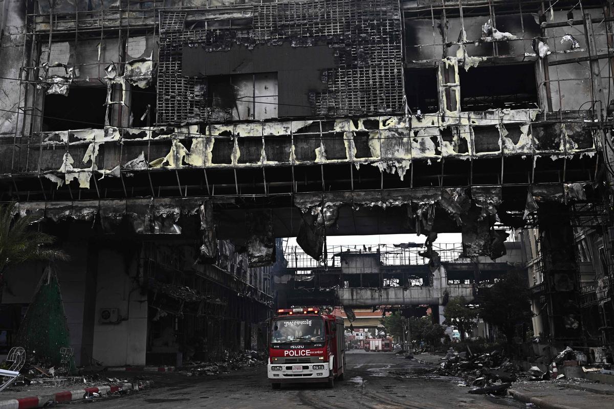 Horror y muerte en un casino de Camboya