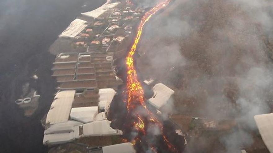 Repaso del estado de avance de las coladas del volcán de La Palma