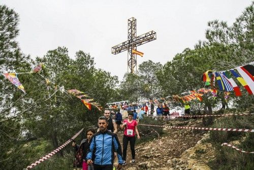 Con la Cruz de la Muela como meta en Orihuela