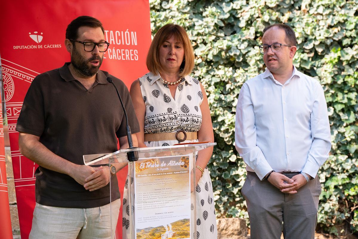 La fiesta 'El Tesoro de Aliseda' aspira a ser Fiesta de Interés Turístico Regional