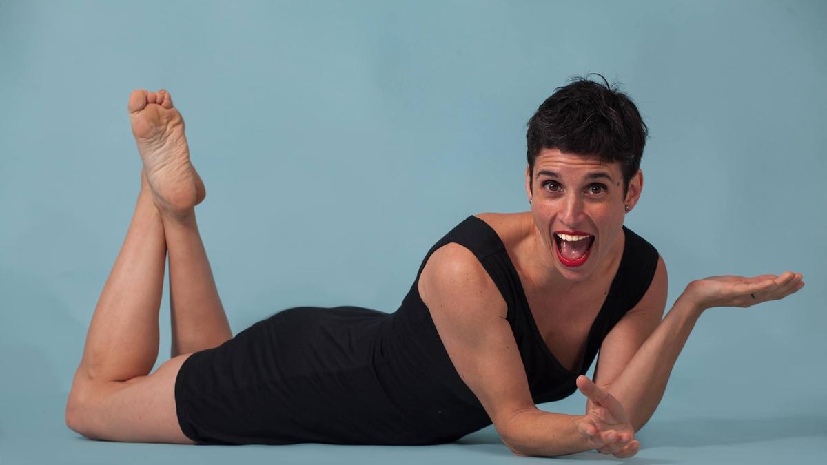 La artista Pepa Cases, que actuará en el Festalger de Otos de 2015.