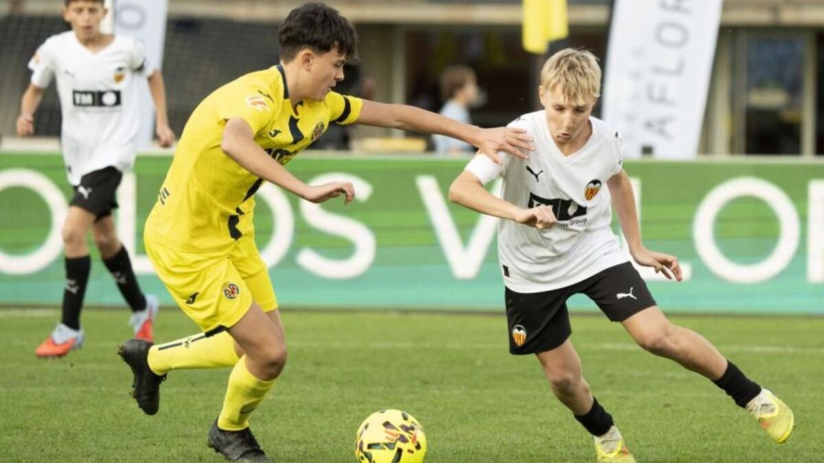 El partido entre el Valencia y el Villarreal de LaLiga FC Futures
