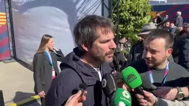 Ernest Urtasun Domènech, Ministro de Cultura: "Hoy es un gran día para el barcelonismo"