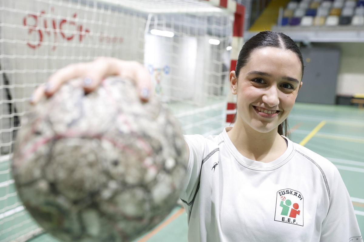 Saray Trabanco, en La Tejerona.