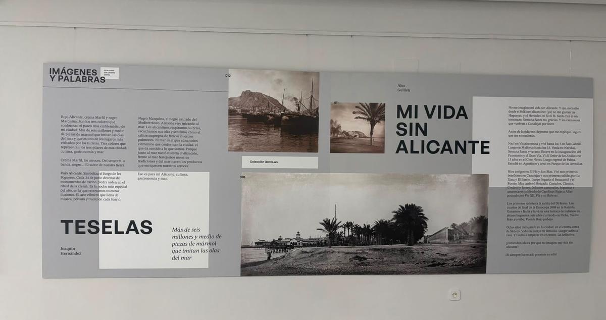 Parte de la exposición organizada por la APPA