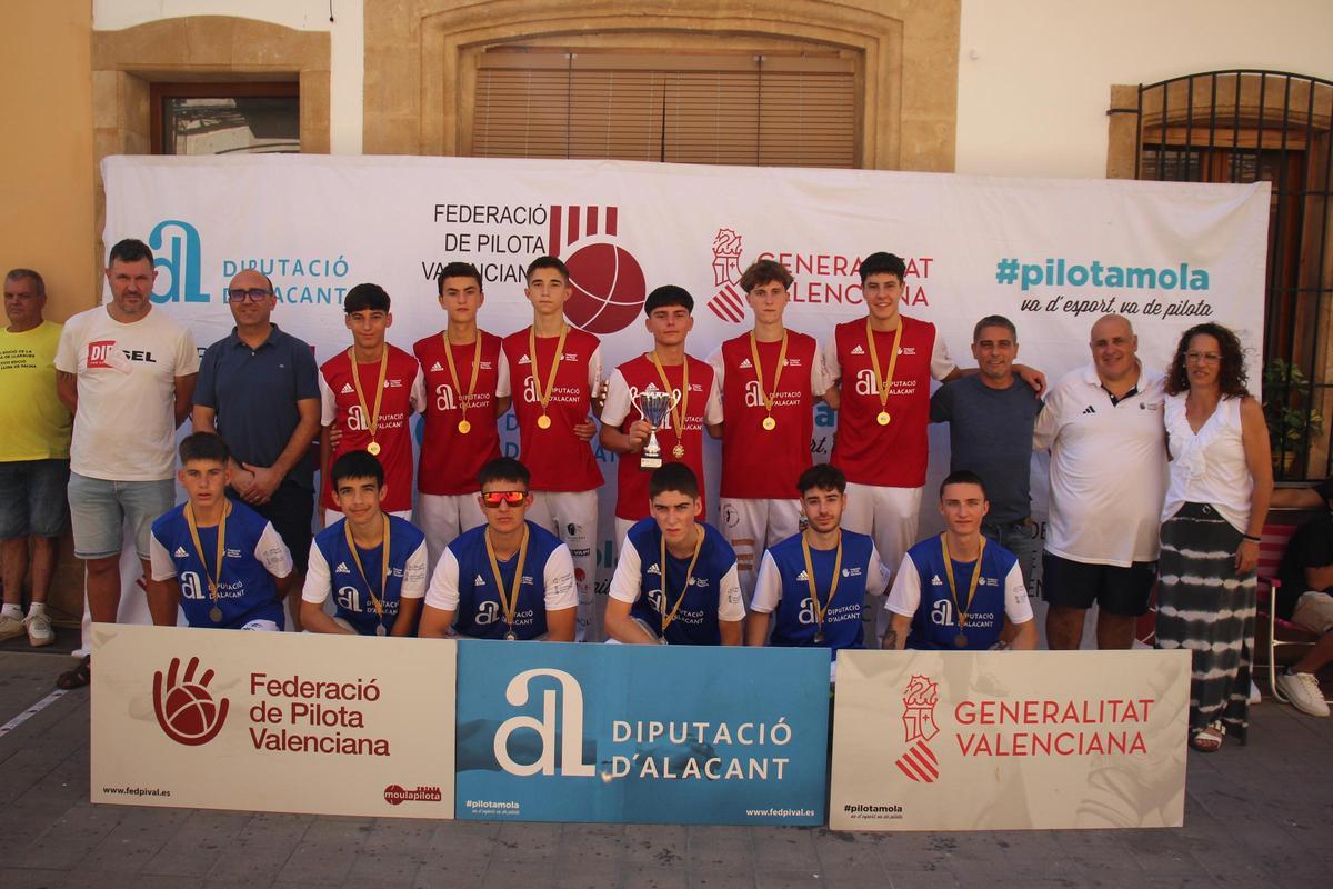 El títol juvenil va ser per a Laguar per davant d'Orba