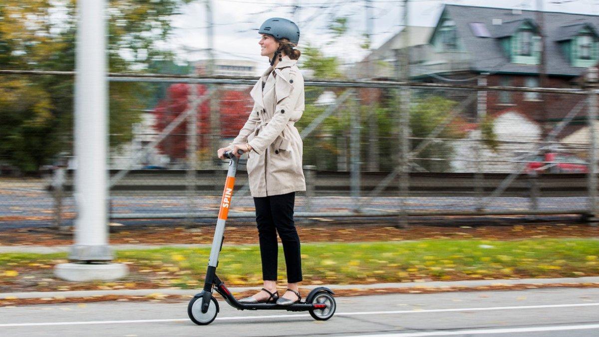 Patinete eléctrico.