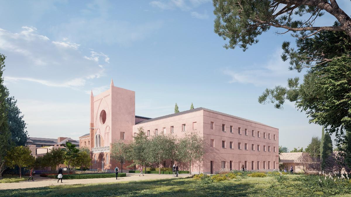 Recreación del convento Damas Apostólicas.