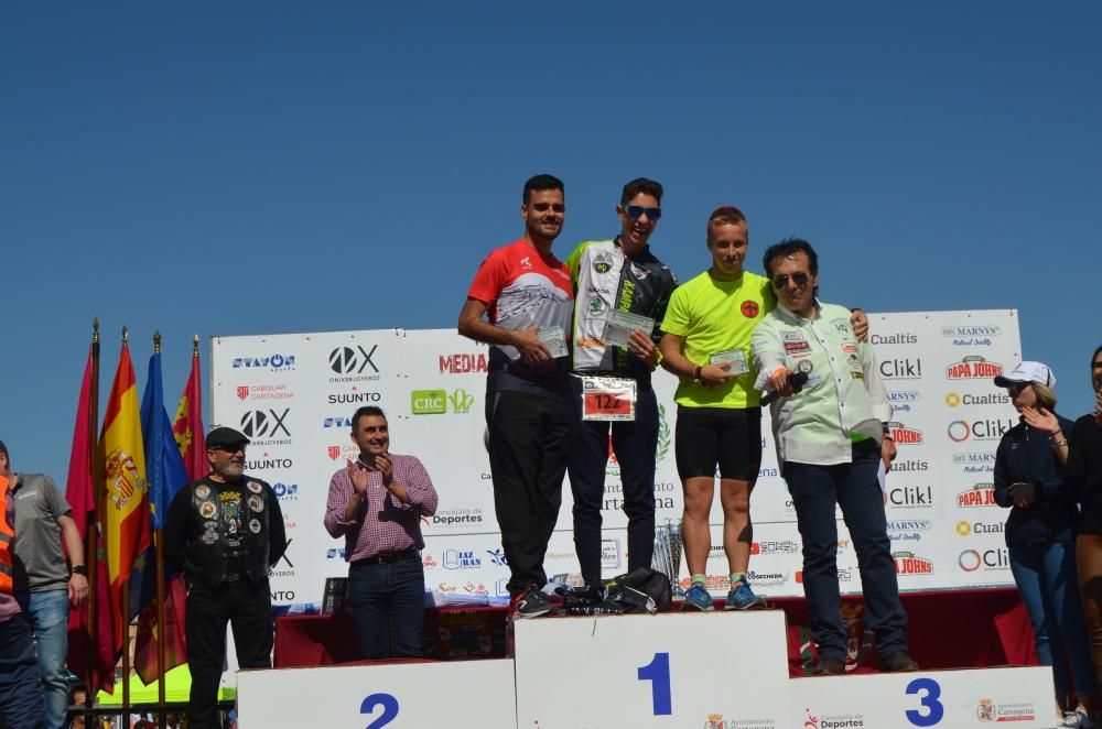 Ganadores de la Media Maratón de Cartagena