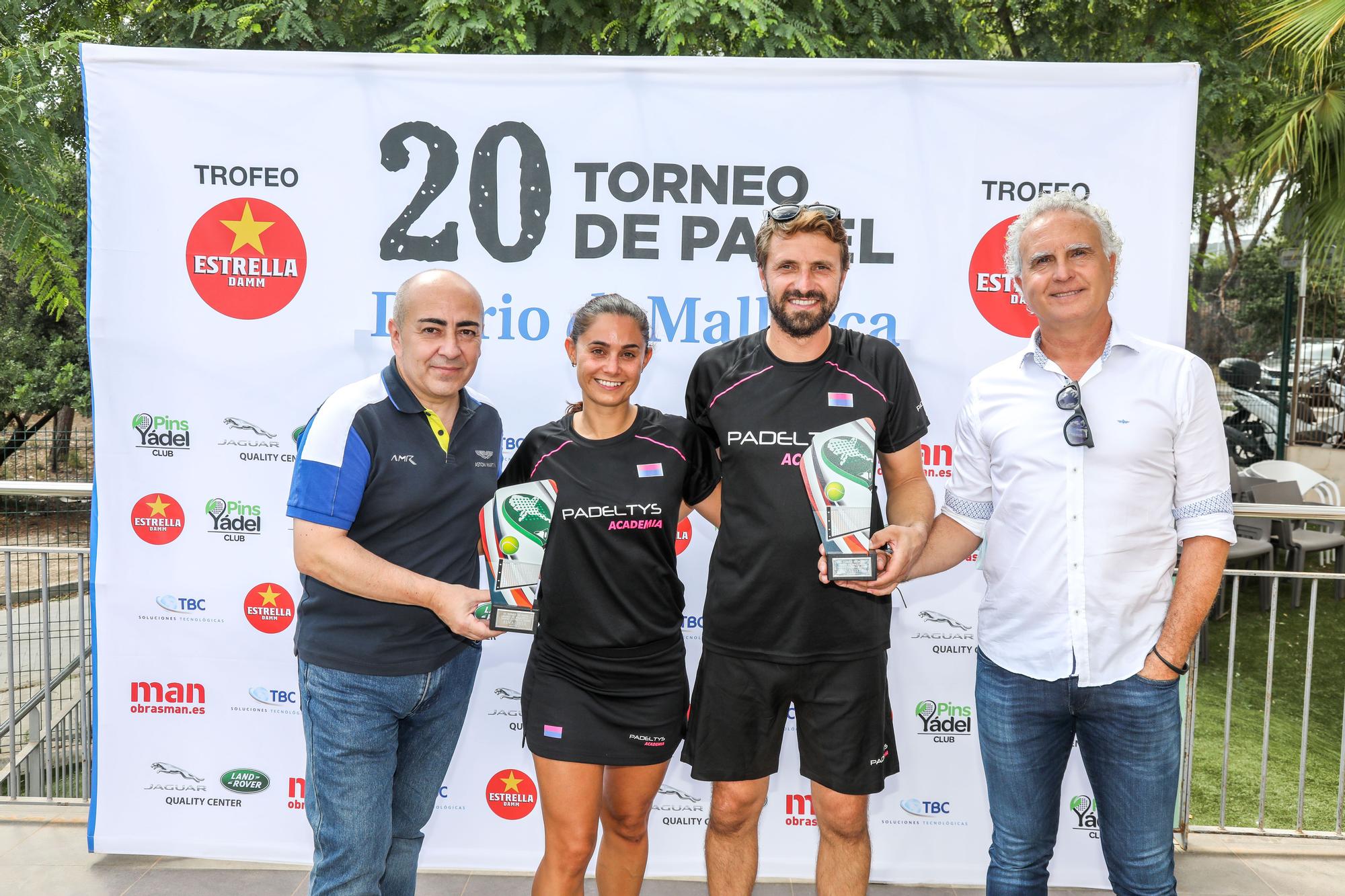 20 torneo Diario de Mallorca: Broche perfecto en Pins Pádel