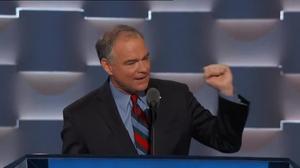 Tercera jornada de la convenció demòcrata de Filadèlfia.