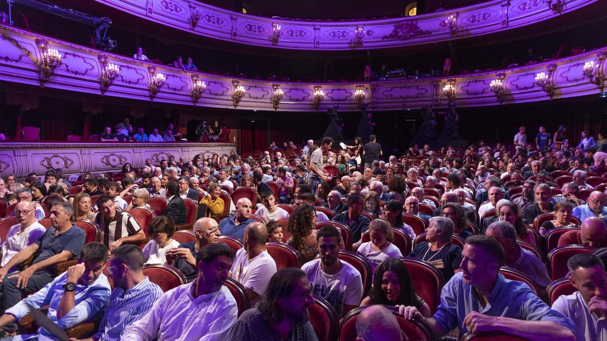 Imagen del interior del Teatre Principal de València.