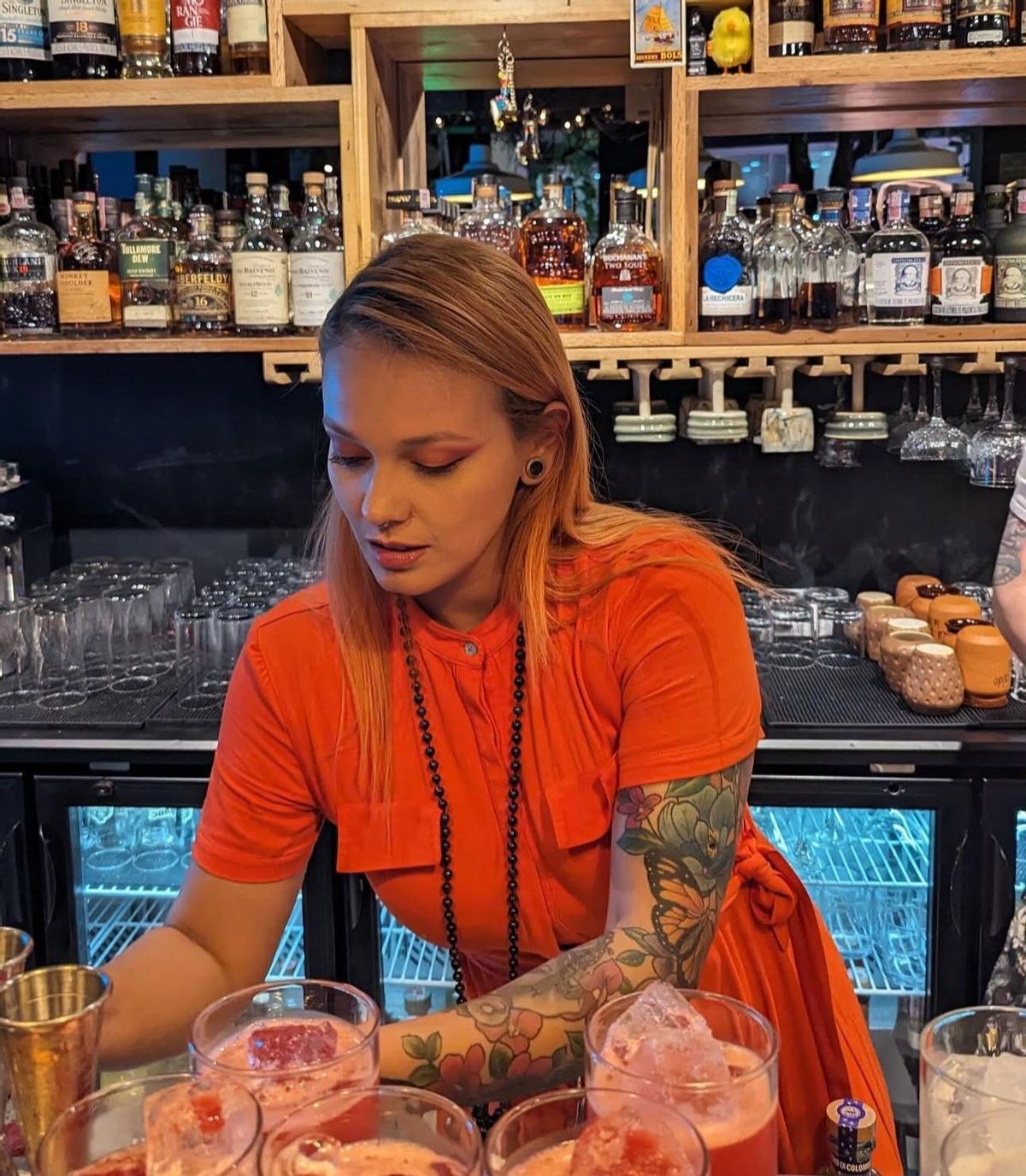 Génesis Gelvez, bar Manager en 'The Circle by Bn Grup'.