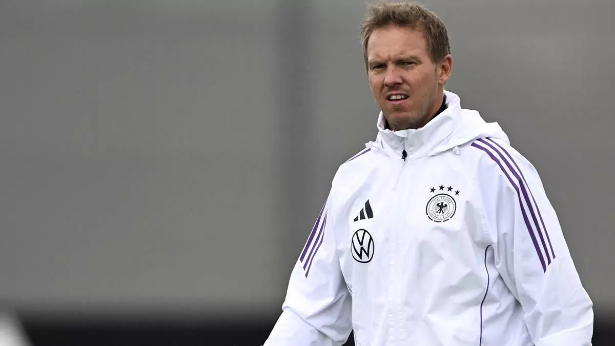 Naggelsmann: "Sané sabe manejar bien la presión"