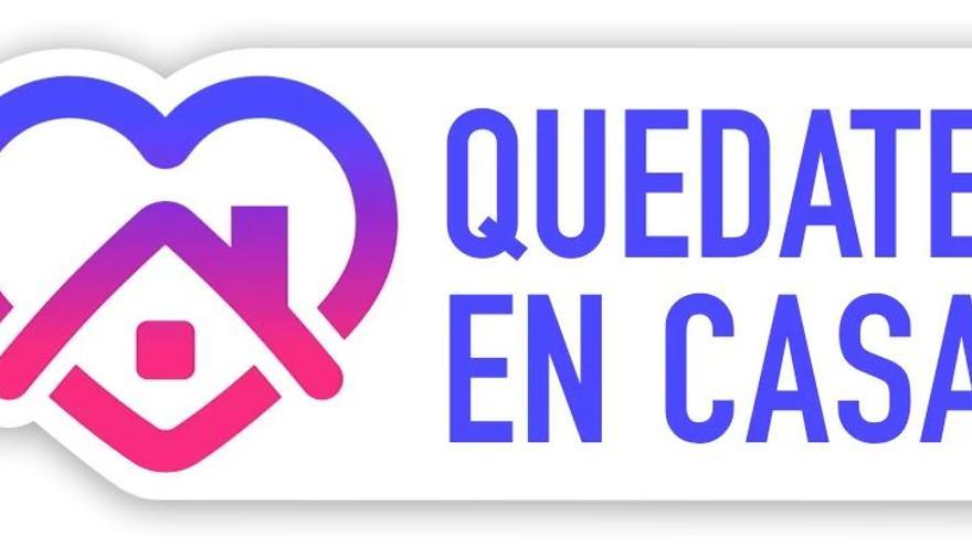 Logo utilizado por El Campello para pedir a sus vecinos que se queden en casa.