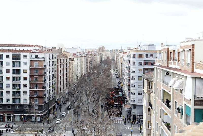 Manifestación estudiantes en contra del 3+2