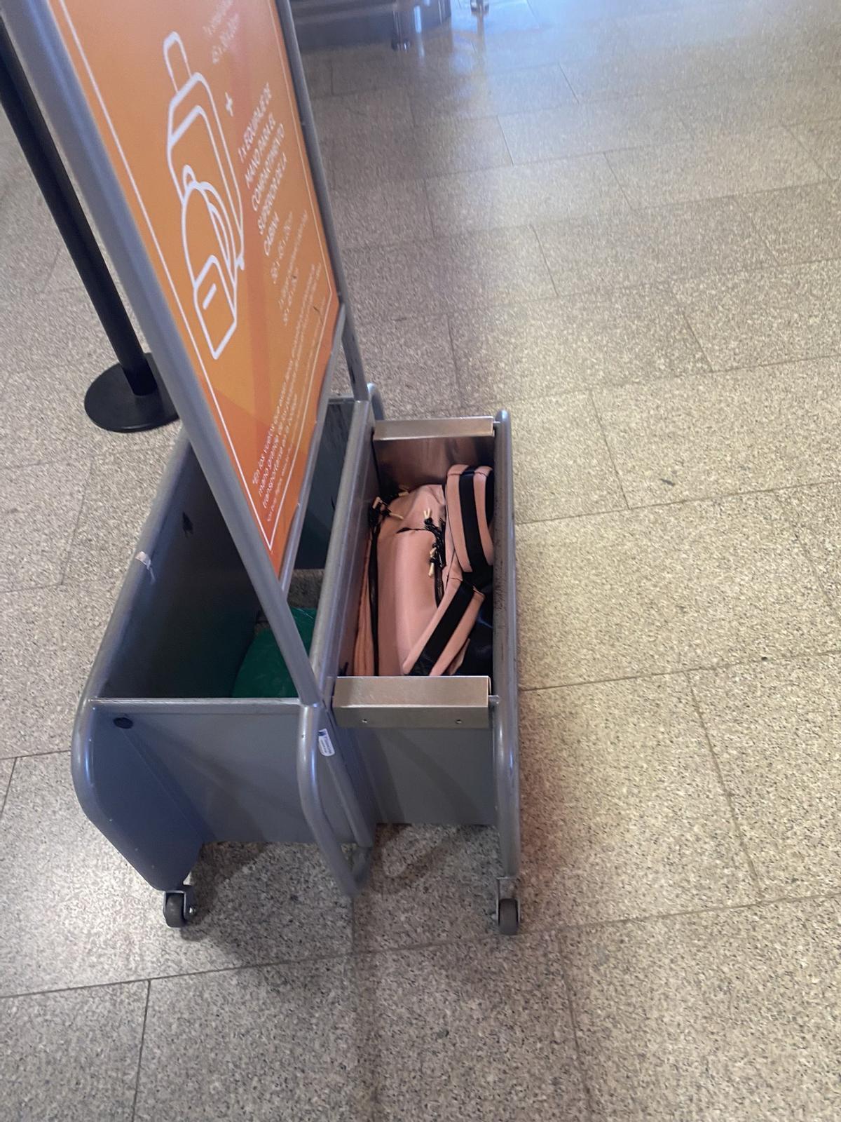 Imagen del equipaje en cuestión