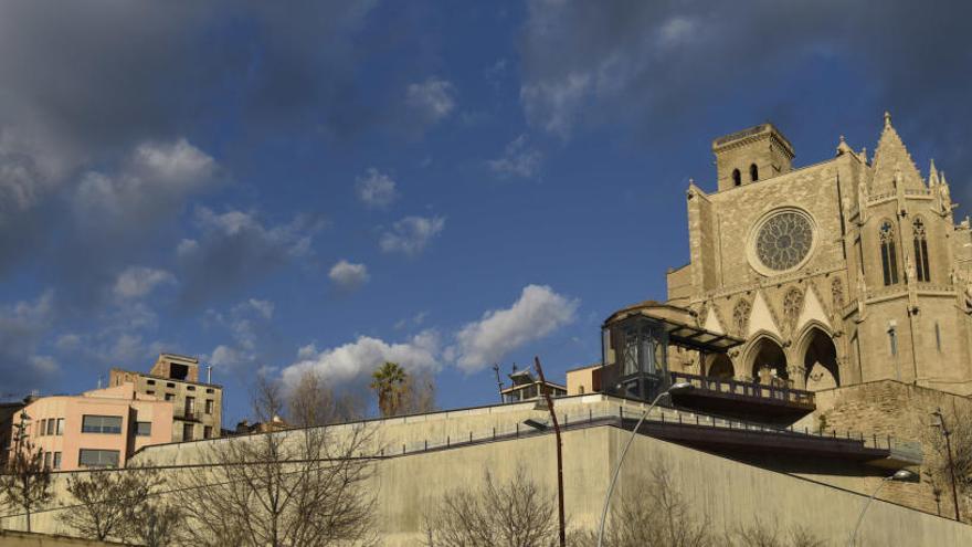 La basílica de la Seu de Manresa, on es faran fotos