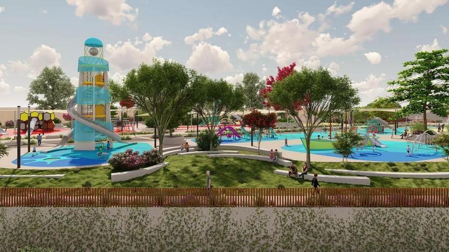 Arrancan las obras del parque del Alto de la Casilla de Torrevieja al cabo de dos décadas de abandono