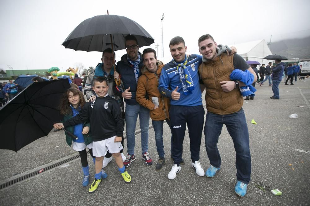 La afición azul apoya a su equipo