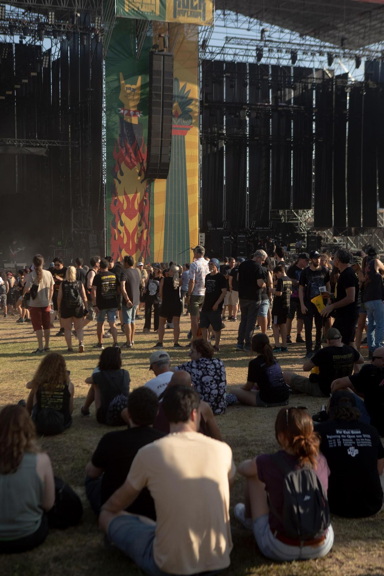 Así ha sido el ambiente en el primer día del Rock Imperium Festival 2025 en Cartagena