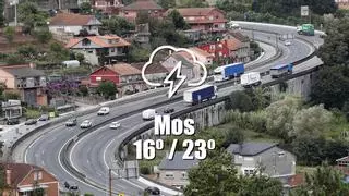 El tiempo en Mos: previsión meteorológica para hoy, miércoles 25 de junio