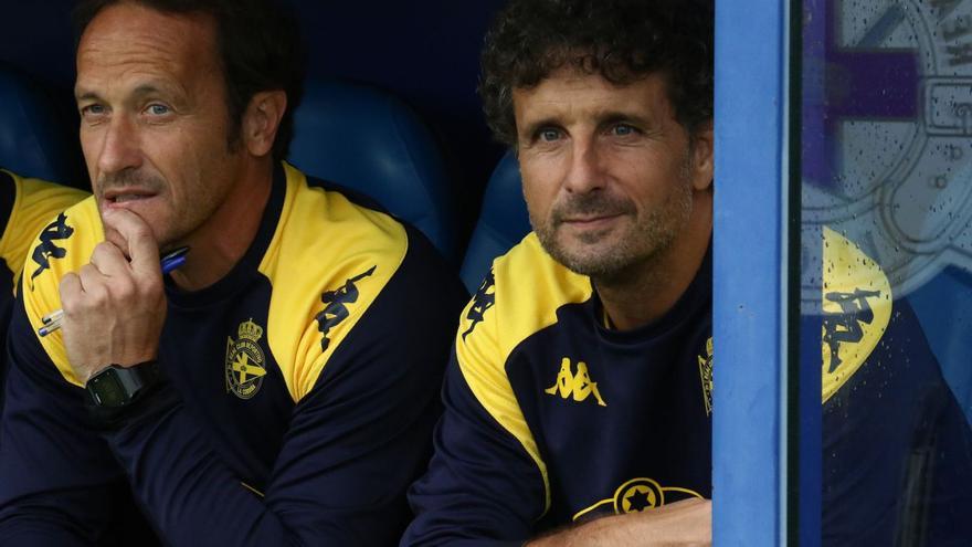 Imanol Idiakez, durante un partido esta temporada. | // LOF