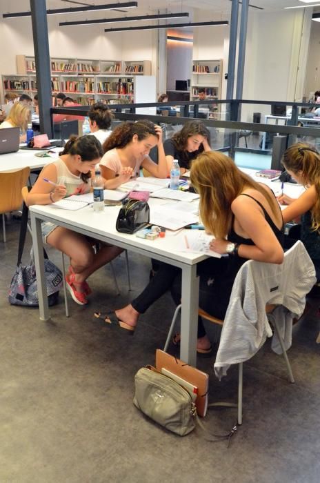 ESTUDIANTES BACHILLERATO PREPARANDO LA PAU