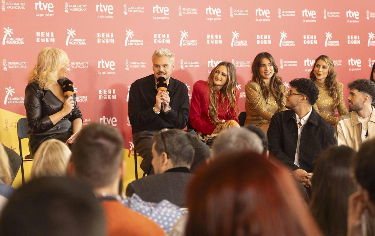 Presentación de los 18 participantes del Benidorm Fest 2026