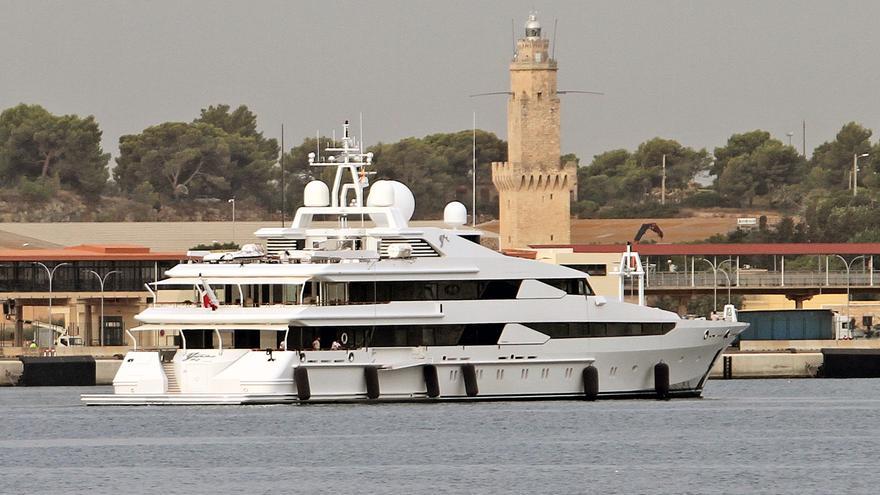 El &#039;Yasmine of the Sea&#039; de la familia real catarí ya está en Palma