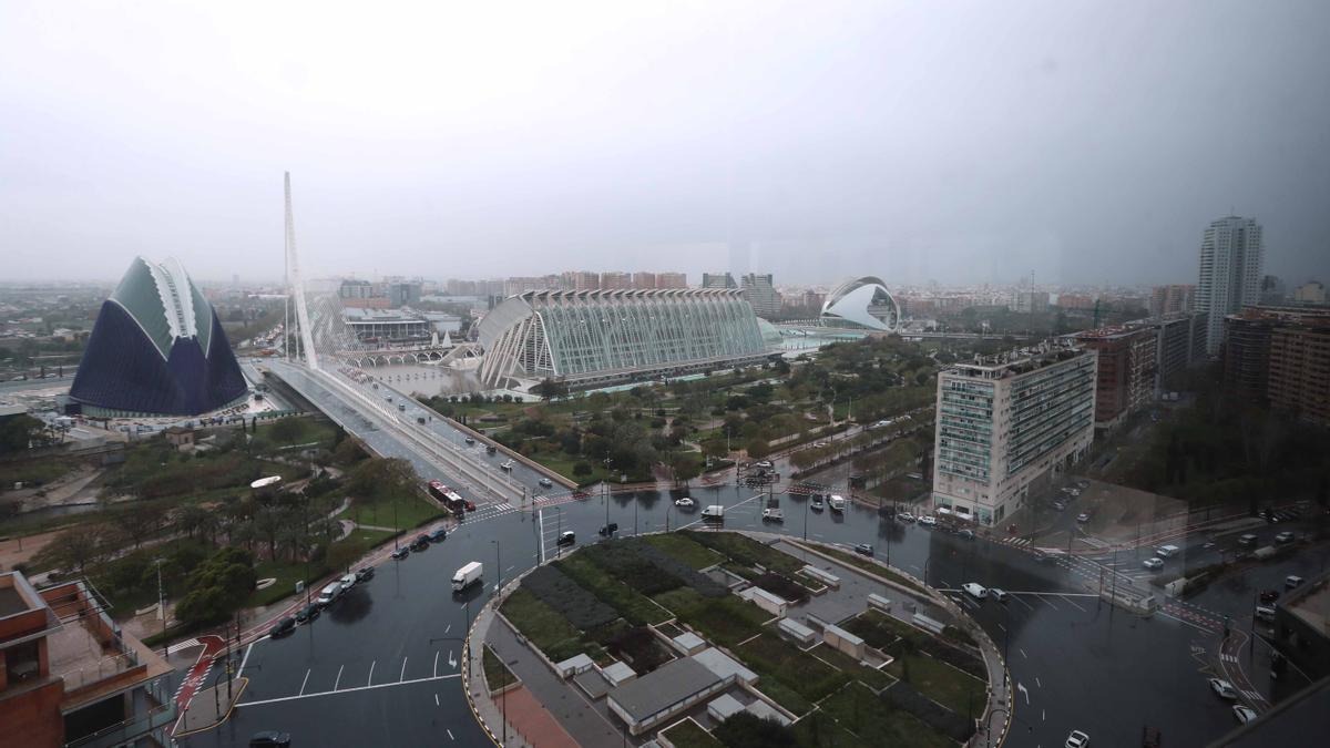 Lluvia en València: comienza la ola de frío del puente de San José