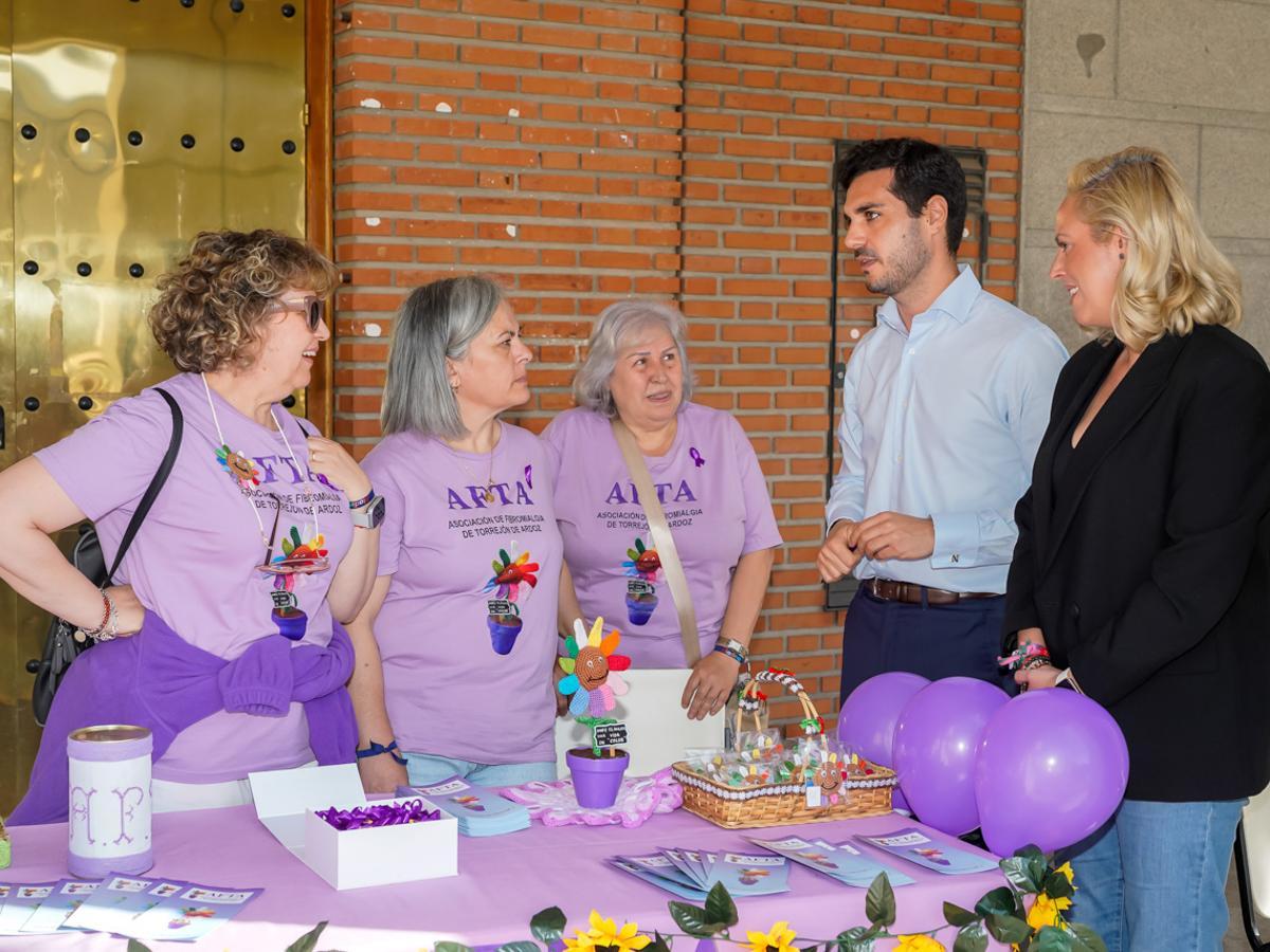 Mesas informativas en Torrejón de Ardoz