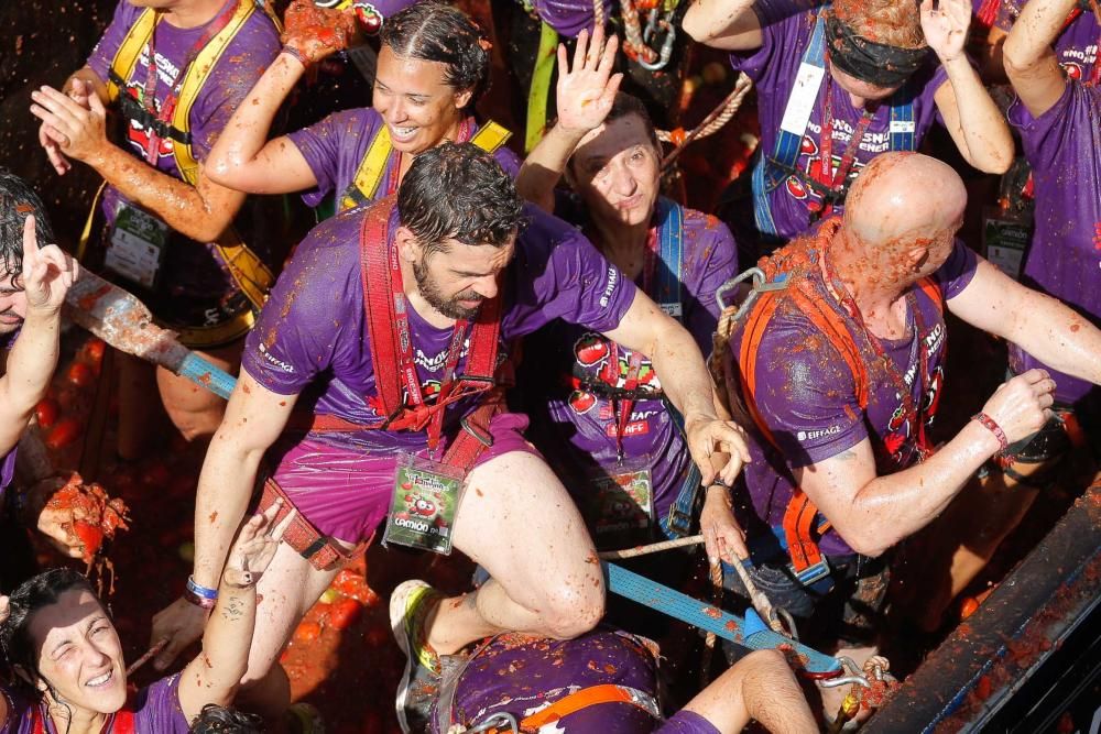 Tomatina de Buñol 2018.