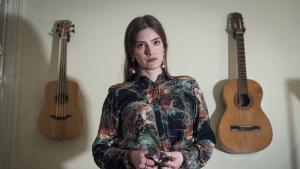 La cantante Magalí Sare. 