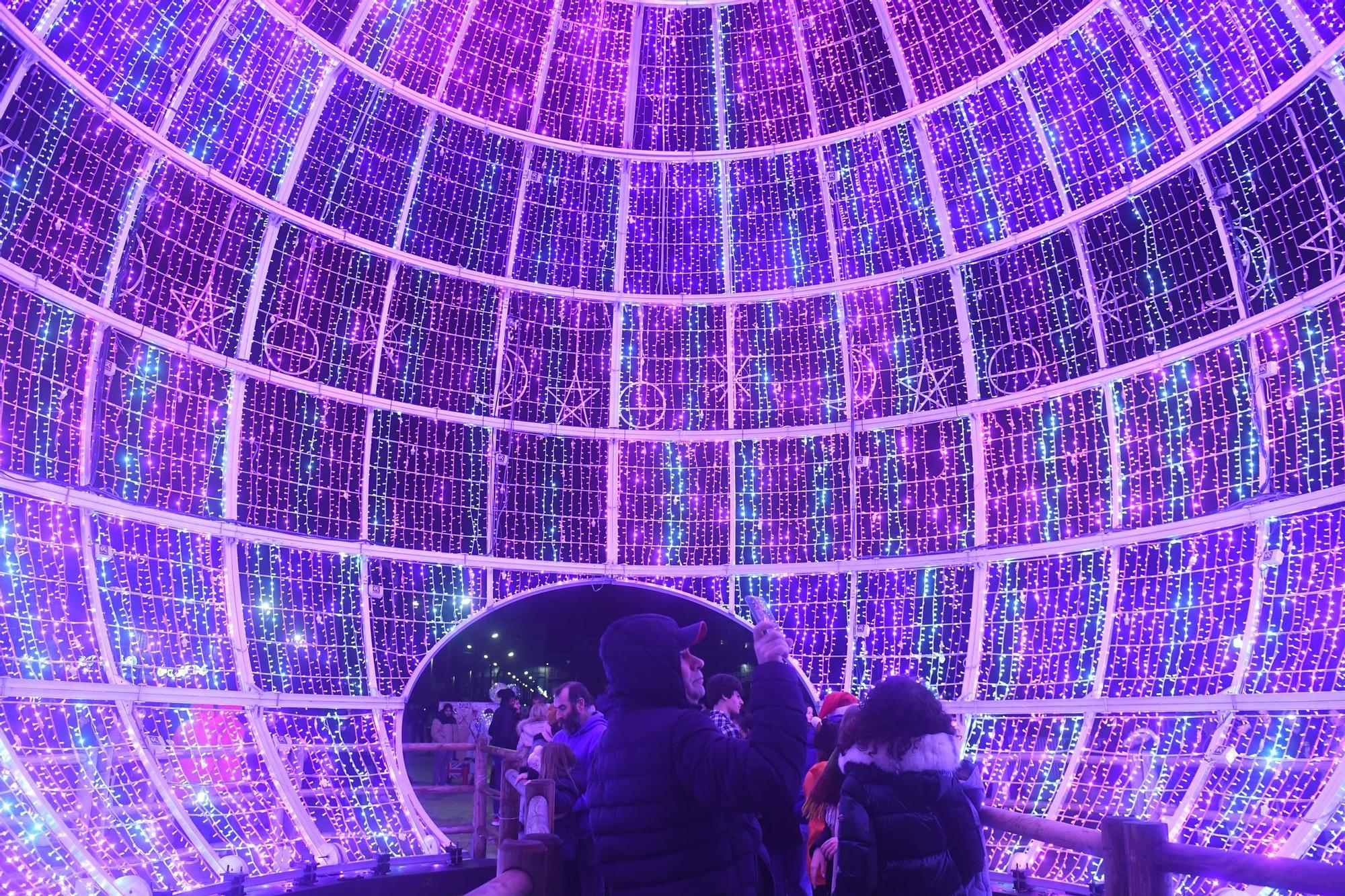 A Coruña enciende la Navidad