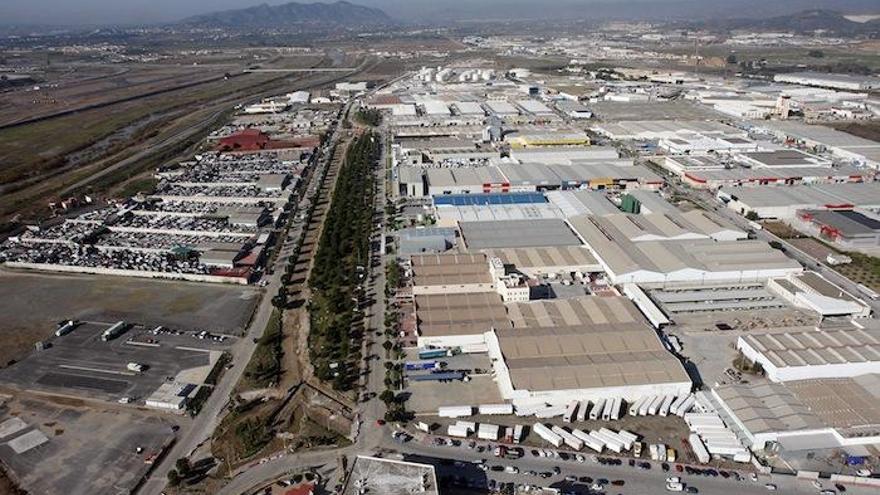 El polígono Guadalhorce, el más grande de la ciudad, es uno de los afectados por el plan de riesgo de inundaciones aprobado por la Junta.