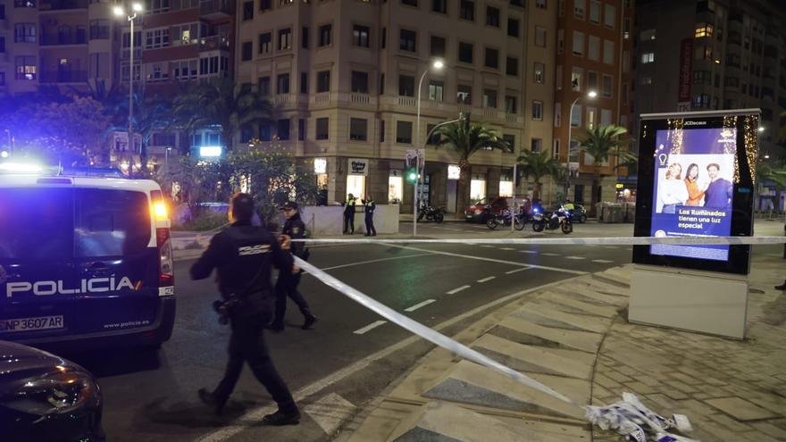 La Policía acordona la avenida de la Estación de Alicante tras aparecer un maletín sospechoso